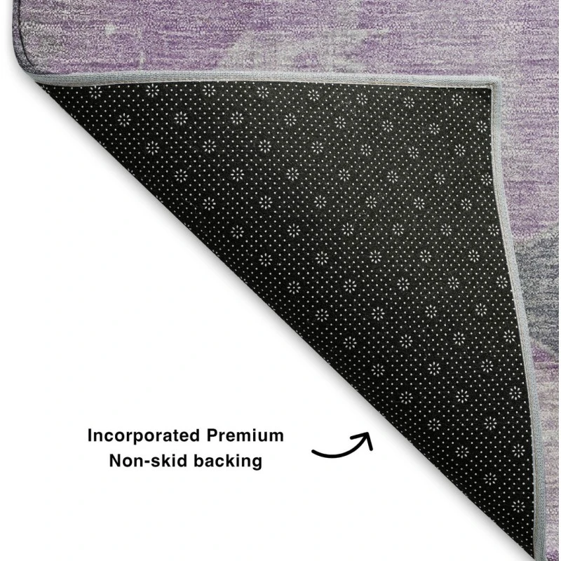 Addison Mayfield Purple AMF1786 - 8ft. Round Rug