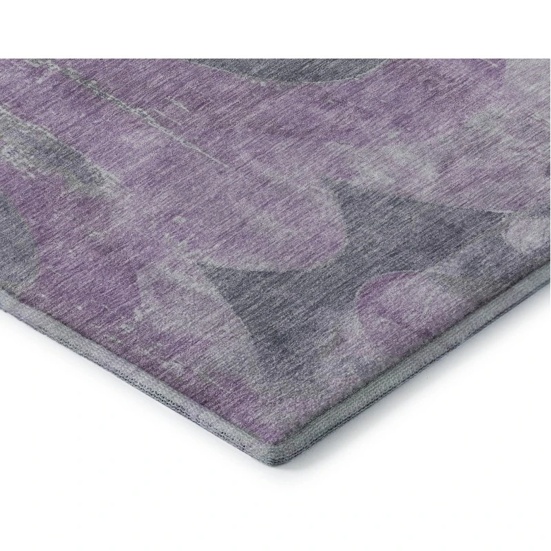 Addison Mayfield Purple AMF1786 - 8ft. Round Rug