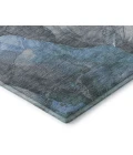 Addison Mayfield Blue AMF1787 - 8ft. Round Rug