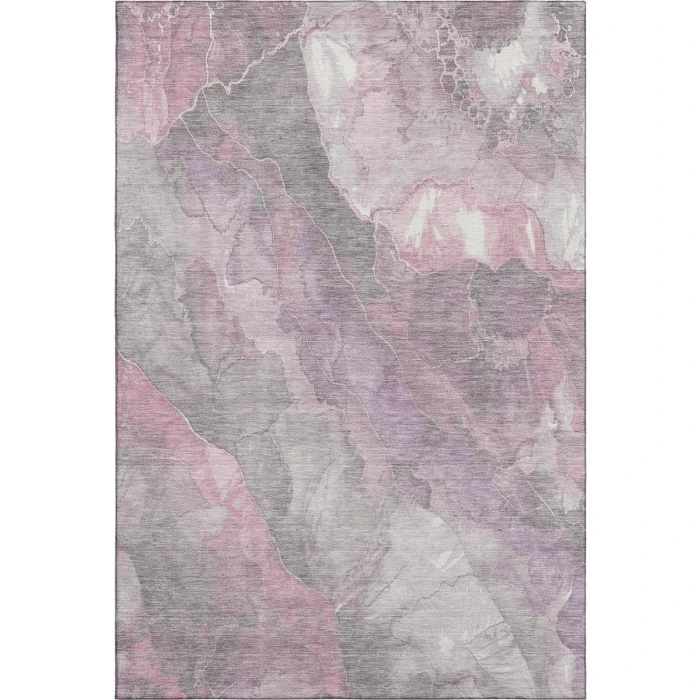 Addison Mayfield Pink AMF1787 - 8ft. Round Rug