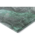 Addison Mayfield Teal AMF1787 - 8ft. Round Rug