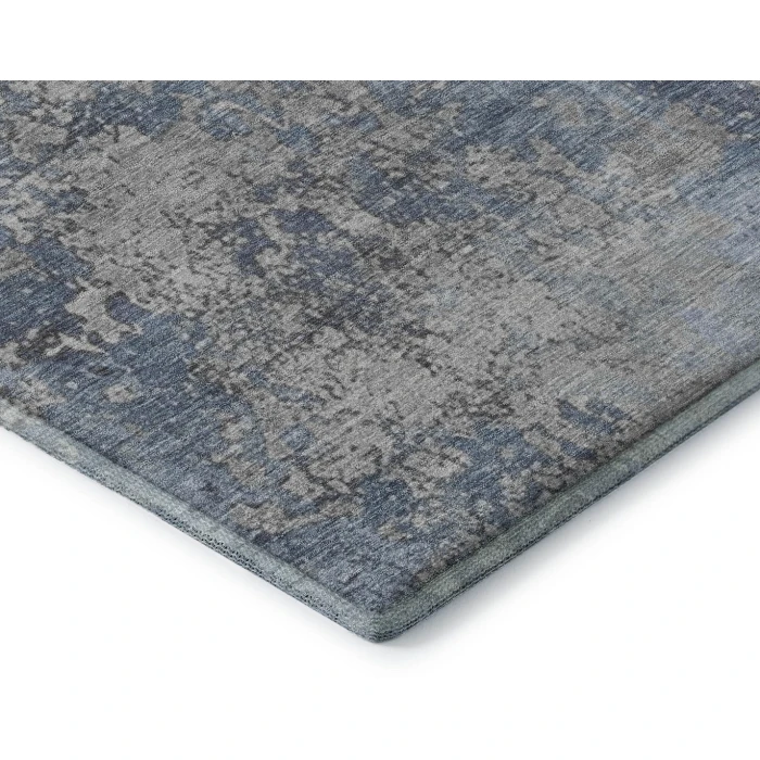 Addison Mayfield Blue AMF1789 - 8ft. Round Rug