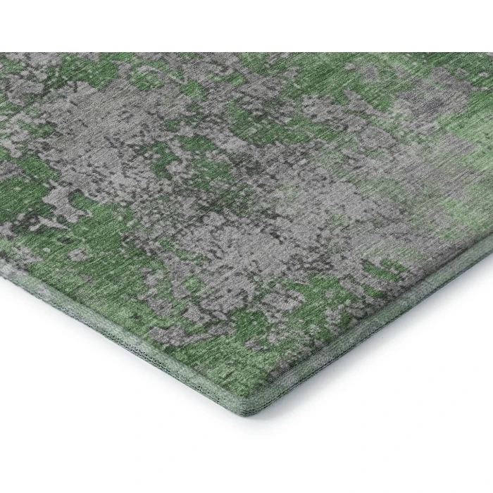 Addison Mayfield Green AMF1789 - 8ft. Round Rug