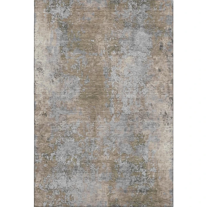 Addison Mayfield Brown AMF1789 - 8ft. Round Rug