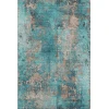 Addison Mayfield Teal AMF1789 - 8ft. Round Rug