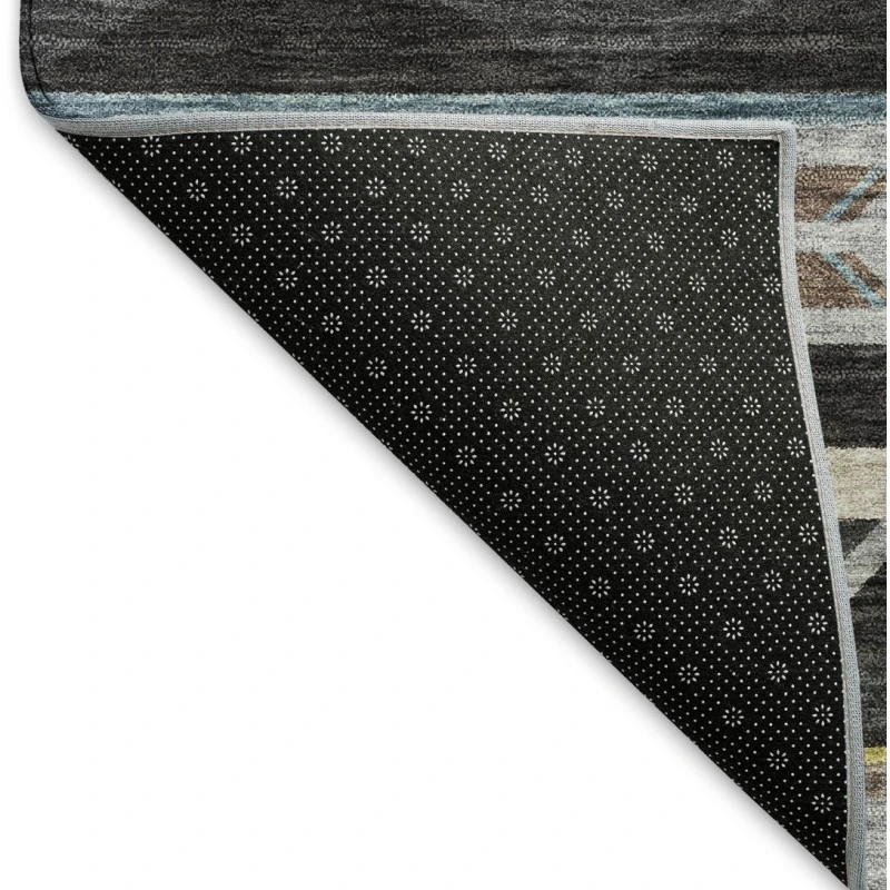 Addison Mayfield Black AMF178 - 8ft. Round Rug