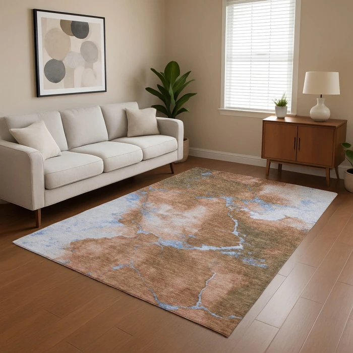 Addison Mayfield Orange AMF1790 2ft. 3in. x 7ft. 6in. Rect. Rug