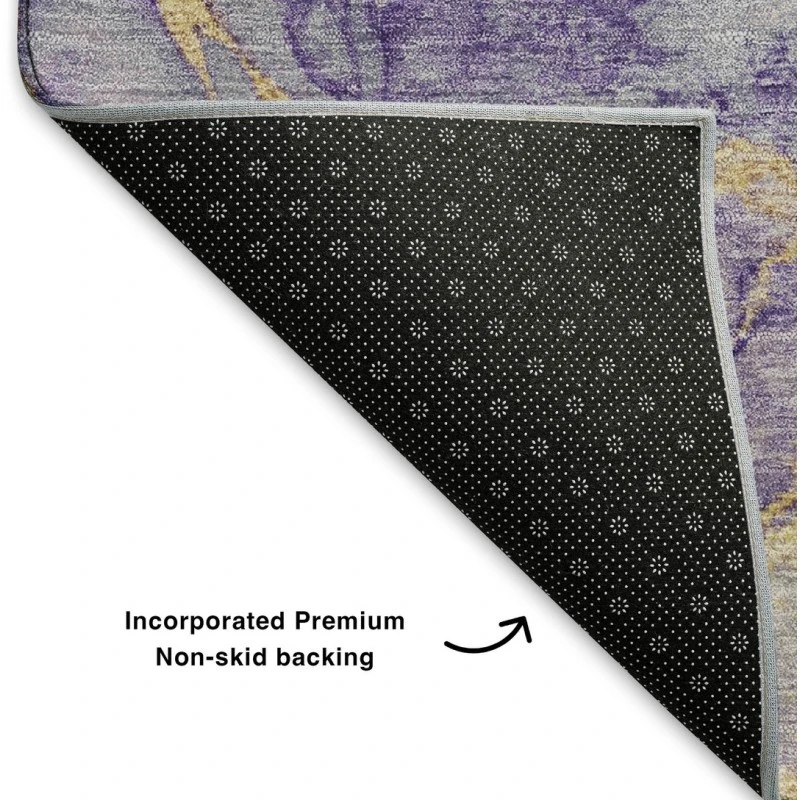 Addison Mayfield Purple AMF1794 - 8ft. Round Rug