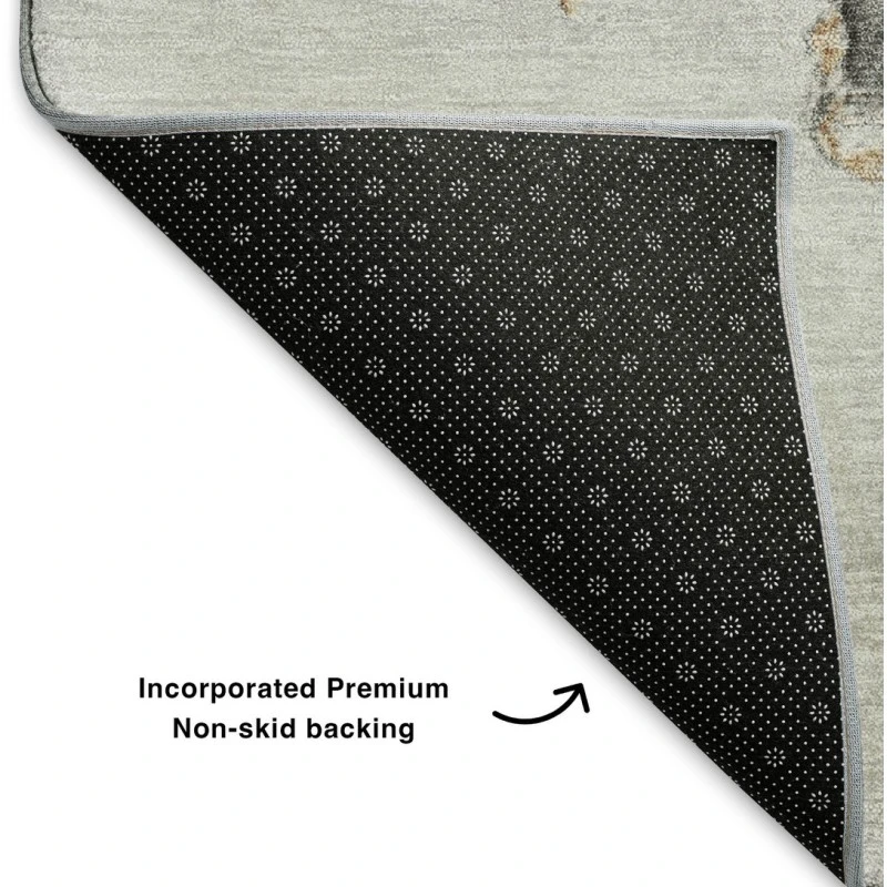Addison Mayfield Gray AMF1795 - 8ft. Round Rug