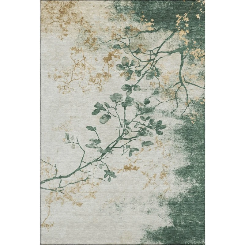 Addison Mayfield Green AMF1798 - 8ft. Round Rug