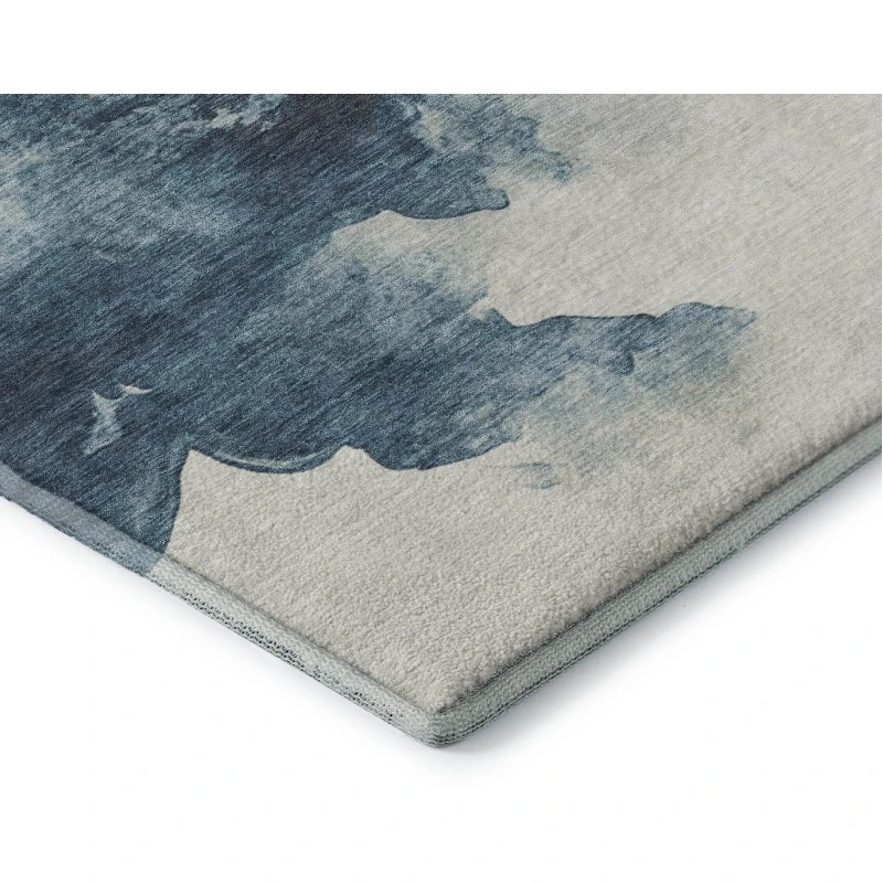 Addison Mayfield Blue AMF1801 - 8ft. Round Rug