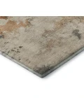 Addison Mayfield Orange AMF1803 - 8ft. Round Rug