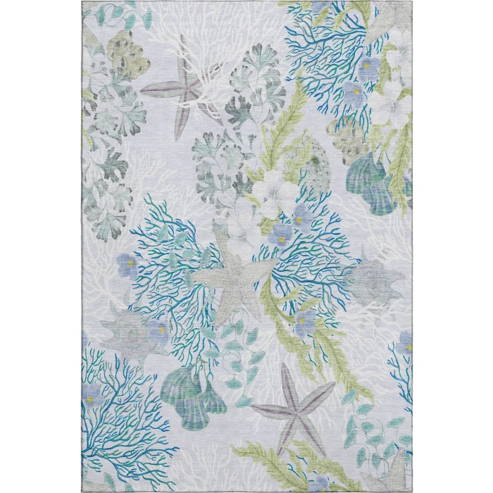 Addison Mayfield Gray AMF180 - 8ft. Round Rug