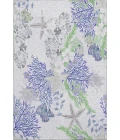 Addison Mayfield Purple AMF180 - 8ft. Round Rug