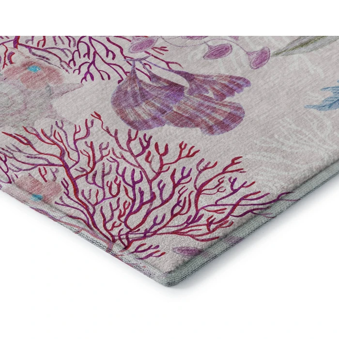 Addison Mayfield Pink AMF180 9ft. x 12ft. Rect. Rug