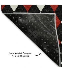 Addison Mayfield Black AMF1812 9ft. x 12ft. Rect. Rug