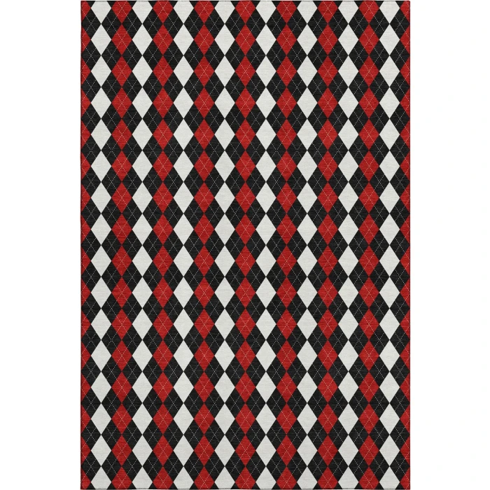 Addison Mayfield Black AMF1812 9ft. x 12ft. Rect. Rug