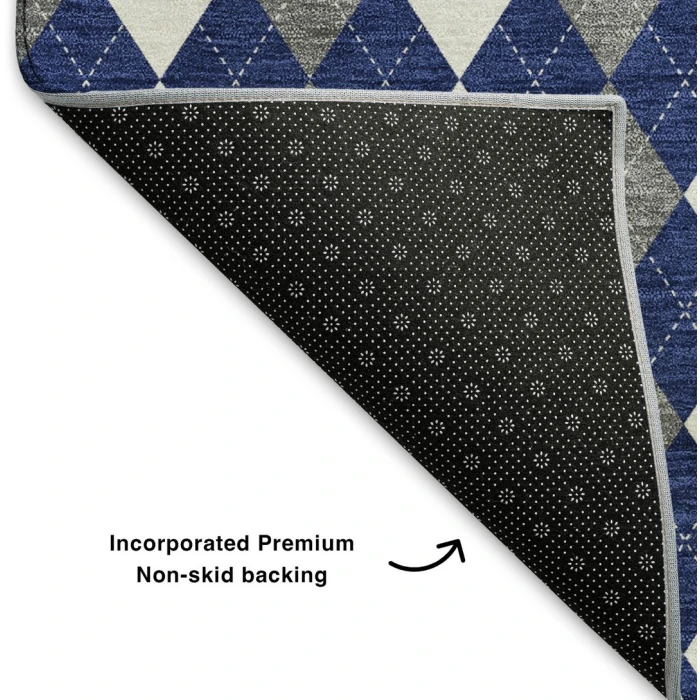 Addison Mayfield Blue AMF1812 2ft. 3in. x 7ft. 6in. Rect. Rug