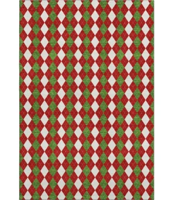 Addison Mayfield Red AMF1812 2ft. 3in. x 7ft. 6in. Rect. Rug