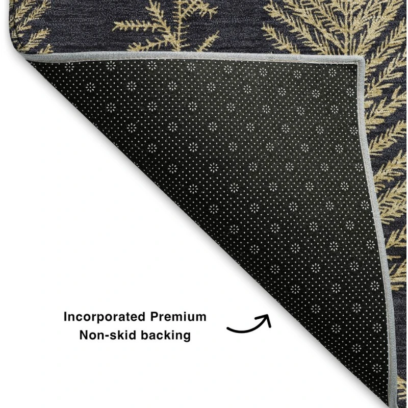 Addison Mayfield Black AMF1813 2ft. 3in. x 7ft. 6in. Rect. Rug
