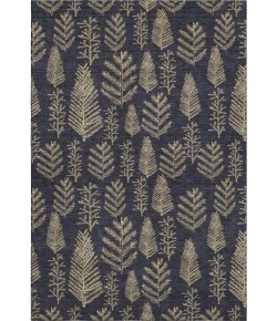 Addison Mayfield Black AMF1813 - 8ft. Round Rug