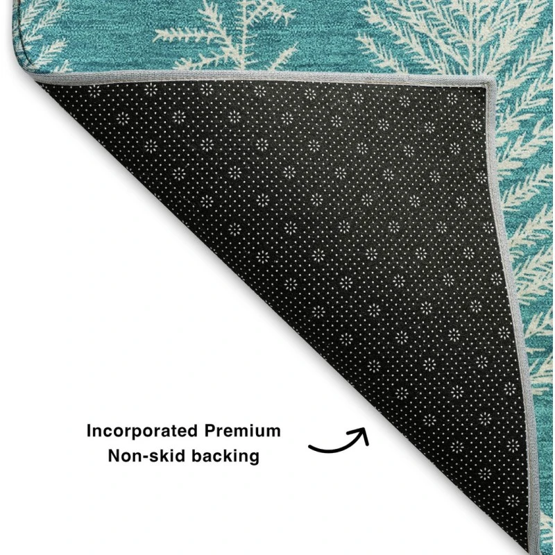 Addison Mayfield Teal AMF1813 8ft. x 10ft. Rect. Rug