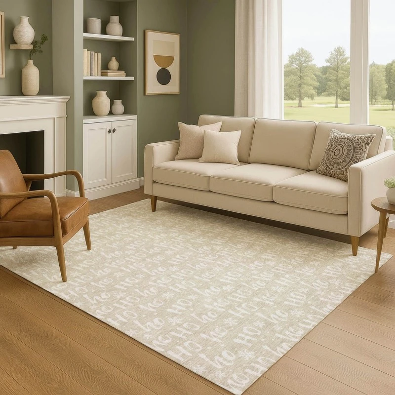 Addison Mayfield Brown AMF1814 - 8ft. Round Rug