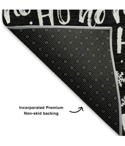 Addison Mayfield Black AMF1814 5ft. x 7ft. 6in. Rect. Rug