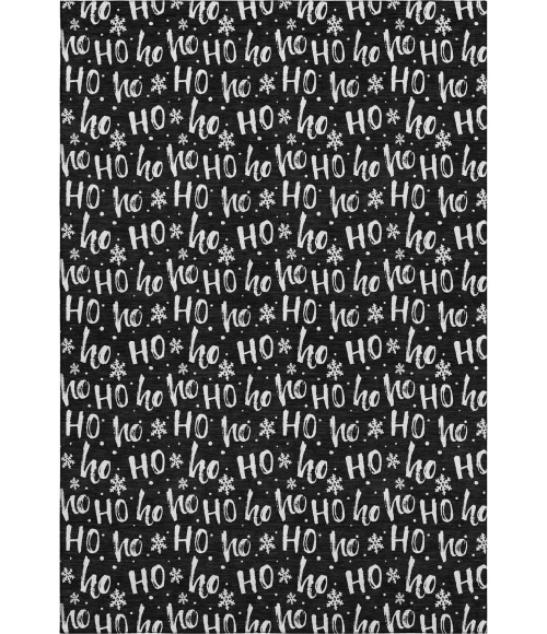 Addison Mayfield Black AMF1814 5ft. x 7ft. 6in. Rect. Rug