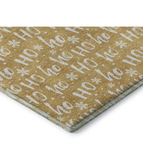 Addison Mayfield Gold AMF1814 - 8ft. Round Rug