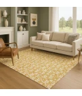 Addison Mayfield Gold AMF1814 - 8ft. Round Rug