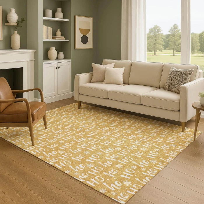Addison Mayfield Gold AMF1814 9ft. x 12ft. Rect. Rug