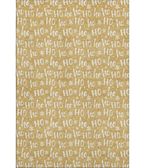 Addison Mayfield Gold AMF1814 - 8ft. Round Rug