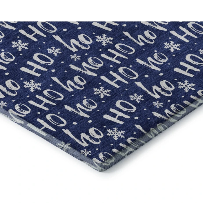 Addison Mayfield Blue AMF1814 - 8ft. Round Rug
