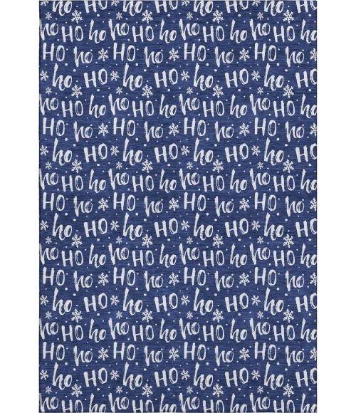 Addison Mayfield Blue AMF1814 - 8ft. Round Rug
