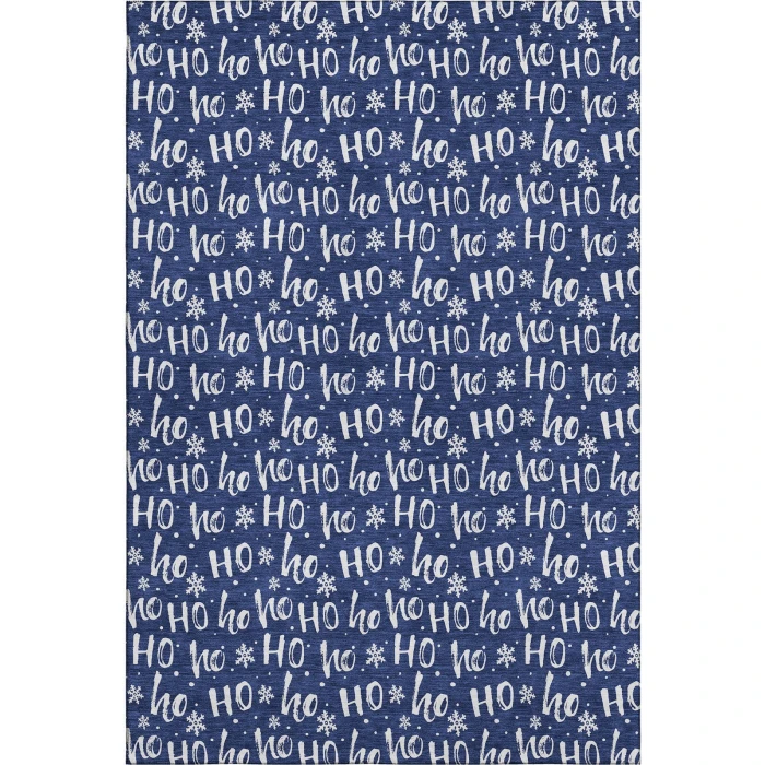 Addison Mayfield Blue AMF1814 - 8ft. Round Rug