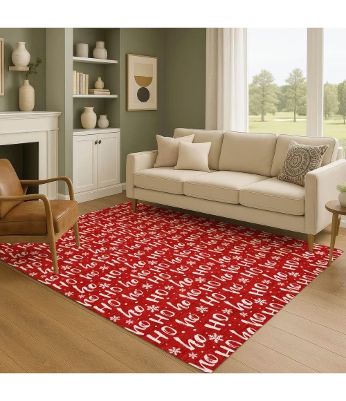 Addison Mayfield Red AMF1814 2ft. 3in. x 7ft. 6in. Rect. Rug