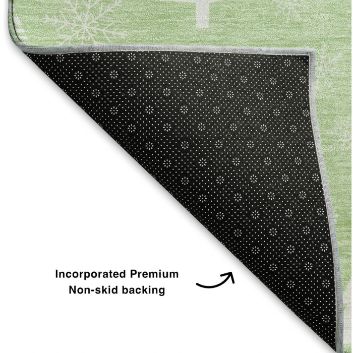 Addison Mayfield Green AMF1815 - 8ft. Round Rug