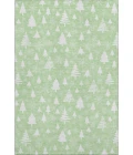 Addison Mayfield Green AMF1815 - 8ft. Round Rug