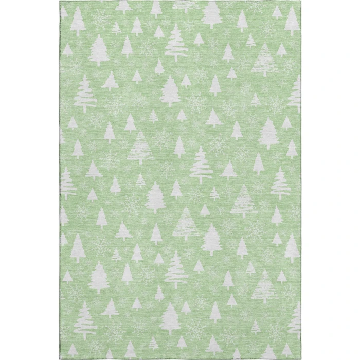 Addison Mayfield Green AMF1815 - 8ft. Round Rug