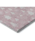 Addison Mayfield Pink AMF1815 - 8ft. Round Rug