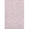 Addison Mayfield Pink AMF1815 - 8ft. Round Rug