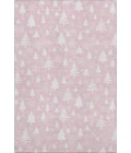 Addison Mayfield Pink AMF1815 - 8ft. Round Rug