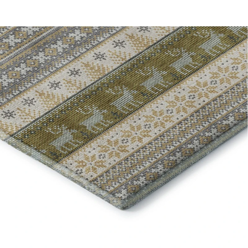 Addison Mayfield Gray AMF1818 2ft. 3in. x 7ft. 6in. Rect. Rug