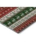 Addison Mayfield Red AMF1818 - 8ft. Round Rug