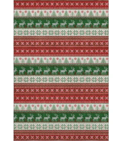Addison Mayfield Red AMF1818 8ft. x 10ft. Rect. Rug
