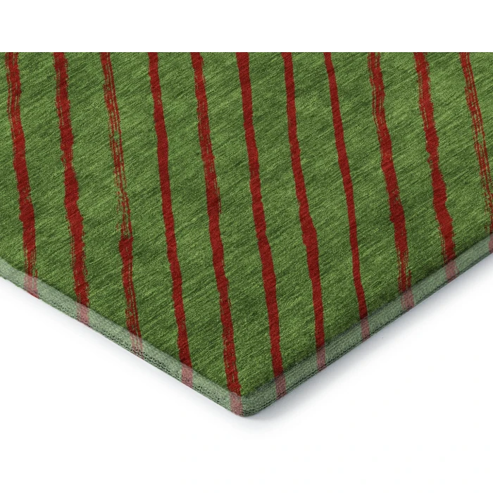 Addison Mayfield Green AMF1819 - 8ft. Round Rug