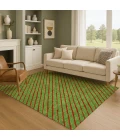 Addison Mayfield Green AMF1819 9ft. x 12ft. Rect. Rug