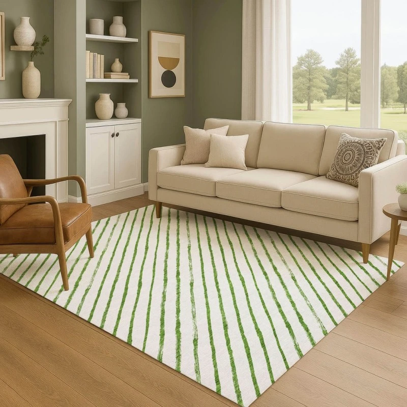 Addison Mayfield Green AMF1819 2ft. 3in. x 7ft. 6in. Rect. Rug