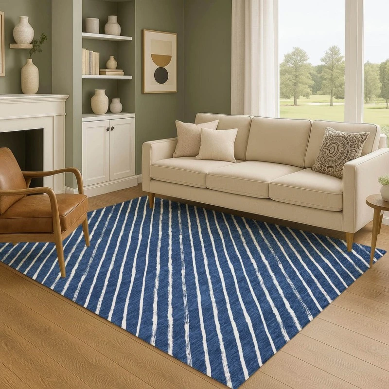 Addison Mayfield Blue AMF1819 5ft. x 7ft. 6in. Rect. Rug